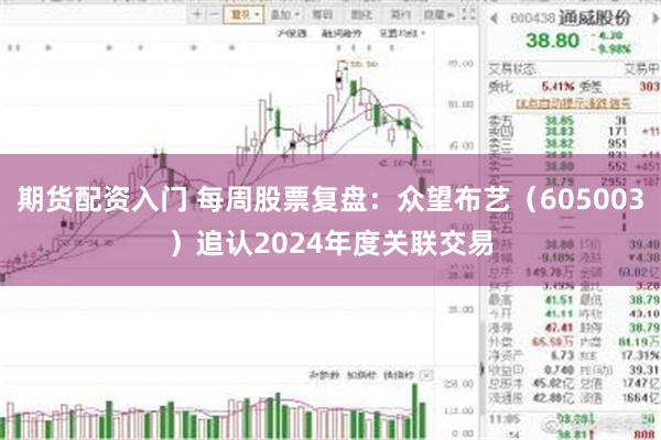 期货配资入门 每周股票复盘：众望布艺（605003）追认2024年度关联交易
