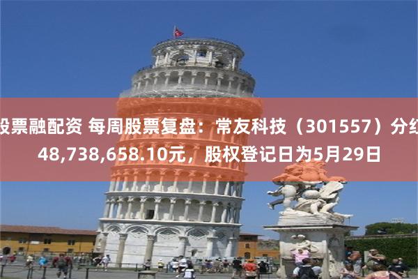 股票融配资 每周股票复盘：常友科技（301557）分红48,738,658.10元，股权登记日为5月29日