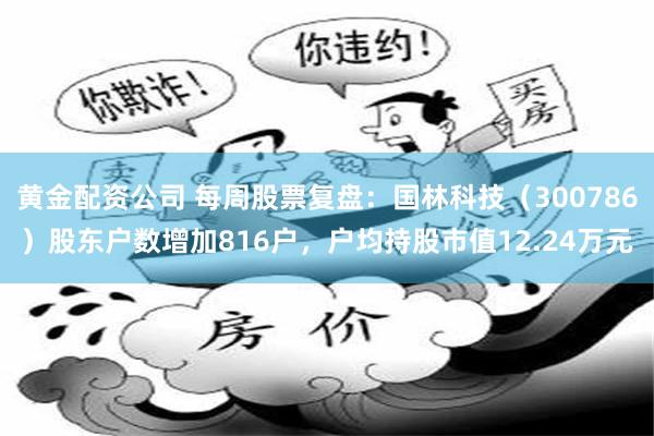 黄金配资公司 每周股票复盘：国林科技（300786）股东户数增加816户，户均持股市值12.24万元
