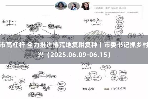 股市高杠杆 全力推进撂荒地复耕复种丨市委书记抓乡村振兴（2025.06.09-06.15）