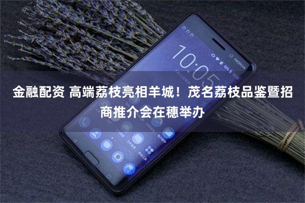 金融配资 高端荔枝亮相羊城！茂名荔枝品鉴暨招商推介会在穗举办