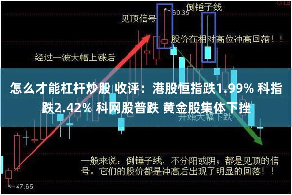 怎么才能杠杆炒股 收评：港股恒指跌1.99% 科指跌2.42% 科网股普跌 黄金股集体下挫