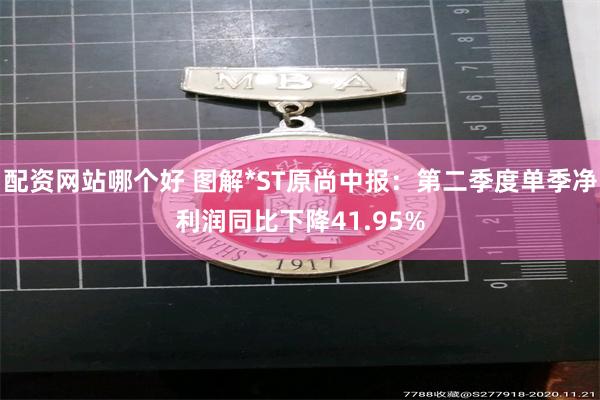 配资网站哪个好 图解*ST原尚中报:第二季度单季净利润同比下降41.95%