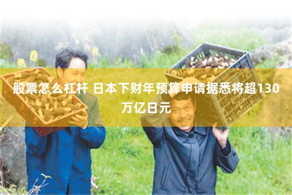 股票怎么杠杆 日本下财年预算申请据悉将超130万亿日元
